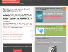 Tablet Screenshot of expert-remuneration.com
